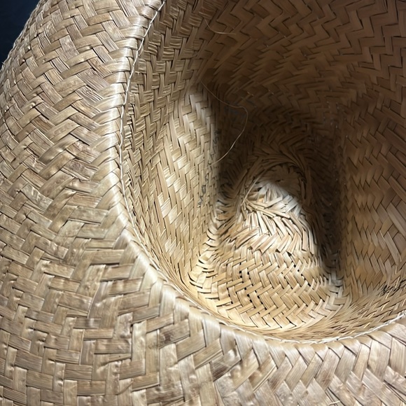 Western Straw Hat Men’s One Size. Made in Mexico. EUC. - Picture 8 of 8